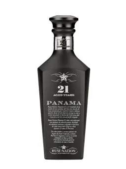 RUM NATION 21 ans Panama Decanter Black - secondary image - Exclusive LMDW Spirits