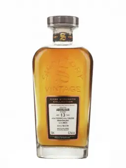 ABERLOUR 13 ans 2012 Oloroso Sherry Butt Cask Strength Collection Signatory Vintage - visuel secondaire - Les derniers arrivages
