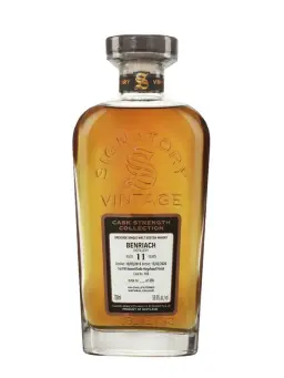 BENRIACH 11 ans 2015 1 Fill Amontillado Cask Strength Collection Signatory Vintage - visuel secondaire - 11 ans