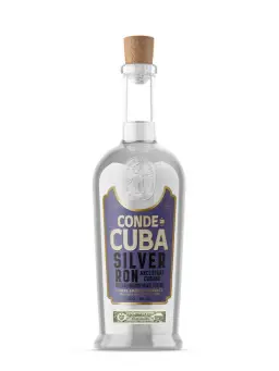 CONDE DE CUBA Silver Dry - visuel secondaire - Les meilleures ventes Rhums