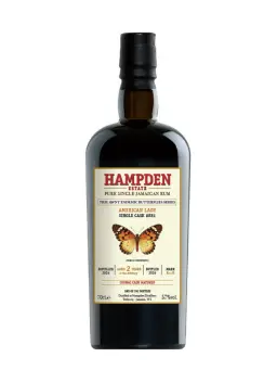 HAMPDEN 2 years 2024 R<>H Cognac cask WLP edition - American Lady - secondary image - Nos rhums exclusifs à découvrir à la boutique d'Odéon