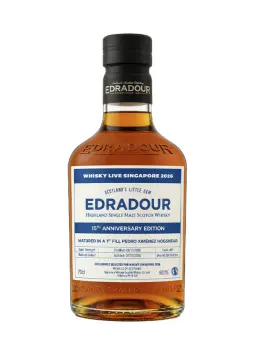 EDRADOUR 2020 1st Fill Pedro Ximenez Singapore - secondary image - Whisky Live Paris 2026