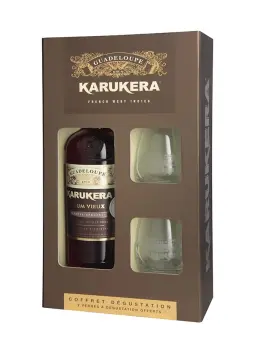 KARUKERA Rhum Vieux Reserve Speciale Coffret 2 Verres - visuel secondaire - FRENCH DAYS : Les rhums