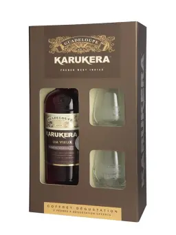 KARUKERA Rhum Vieux Reserve Speciale Coffret 2 Verres - visuel secondaire - Les coffrets cadeaux
