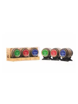 OSA Fine Spirits Coffret 3 Minis Whisky Barrel O.S.A. - visuel secondaire - Les coffrets cadeaux