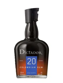 DICTADOR 20 ans - visuel secondaire - RHUM