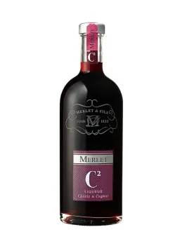 MERLET C2 Liqueur de Cognac au Cassis - visuel secondaire - Liqueurs & Crèmes