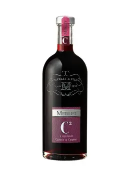 MERLET C2 Liqueur de Cognac au Cassis - visuel secondaire - MERLET