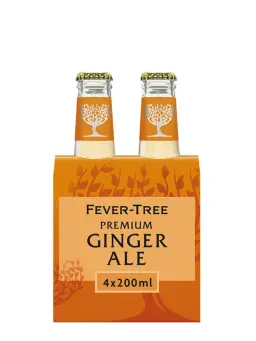 FEVER-TREE Premium Ginger Ale Pack 4 X 200ML - visuel secondaire - FEVER-TREE