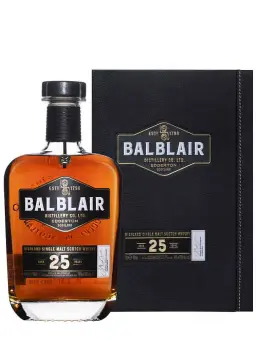 BALBLAIR 25 ans - visuel secondaire - Single malt écossais