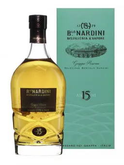 NARDINI 15 ans Grappa Riserva Selezione Bortolo Nardini - visuel secondaire - 15 ans