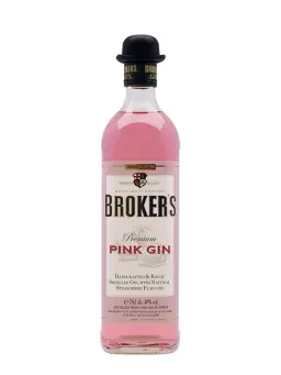 BROKER'S Pink Gin - visuel secondaire - Gin, Genièvre