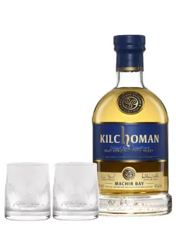 KILCHOMAN Machir Bay Coffret 2 Verres - visuel secondaire - Les Embouteilleurs Indépendants WHISKY