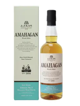 AMAHAGAN Edition No 3 Mizunara Wood Finish - secondary image - Blended Malt