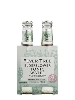 FEVER-TREE Elderflower Tonic Water Pack 4 X 200 ML - secondary image - FEVER-TREE