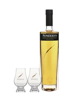 PENDERYN Madeira Coffret 2 verres - visuel secondaire - Les meilleures ventes de whiskies