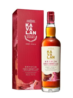 KAVALAN Triple Sherry Cask Single Malt Whisky - visuel secondaire - Sherry casks - Monde