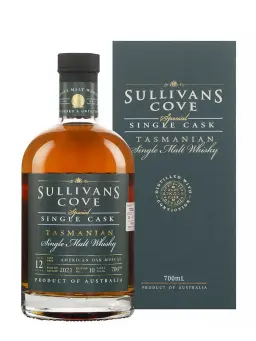 SULLIVANS COVE Special Cask #10 American Oak ex-Muscat (TD0304) - visuel secondaire - Whiskies Australiens