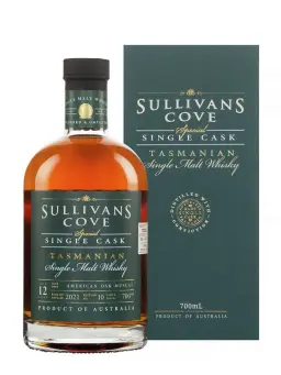 SULLIVANS COVE Special Cask #10 American Oak ex-Muscat (TD0304) - visuel secondaire - Whiskies Australiens