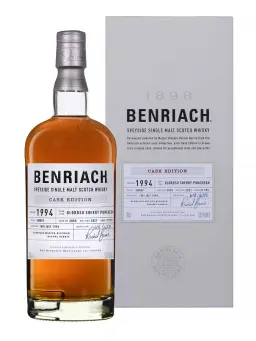 BENRIACH 27 ans 1994 Smoky Oloroso Puncheon Single Cask 2059 - visuel secondaire - Single cask - Écosse