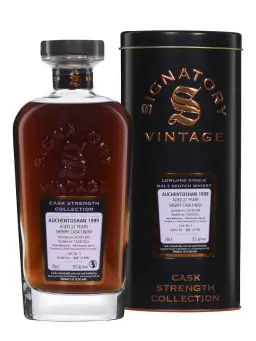 AUCHENTOSHAN 22 ans 1999 Finish Sherry Signatory Vintage - visuel secondaire - 22 ans