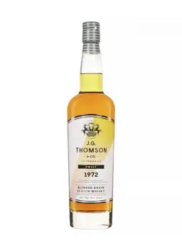 JG THOMSON 1972 Sweet Blended Grain Scotch Whisky JG - visuel secondaire - Les Embouteilleurs Indépendants WHISKY
