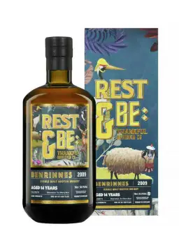 BENRINNES 14 ans 2009 Sherry Butt Rest & Be Thankful - visuel secondaire - Whisky Ecossais