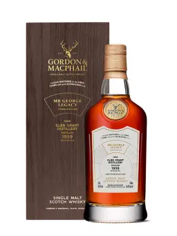 GLEN GRANT 63 ans 1959 Mr George Legacy (3rd Edition) Gordon & Macphail - visuel secondaire - LONGUETEAU