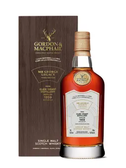 GLEN GRANT 63 ans 1959 Mr George Legacy (3rd Edition) Gordon & Macphail - visuel secondaire - GLEN GRANT