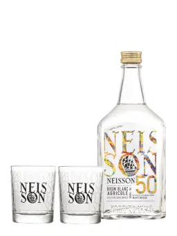 NEISSON coffret Ti-punch Blanc & 2 verres - visuel secondaire - Les coffrets cadeaux