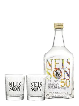 NEISSON coffret Ti-punch Blanc & 2 verres - visuel secondaire - Rhums exclusifs des Antilles Françaises