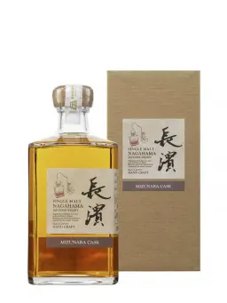 NAGAHAMA Lightly Peated Mizunara Cask #1060 - secondary image - Whisky japonais