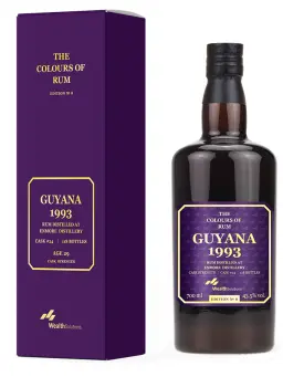 GUYANA 29 ans 1993 Enmore - EHP The Colours of Rum W. S. - visuel secondaire - Les Spiritueux