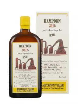 HAMPDEN 7 ans 2016 OWH Habitation Velier - visuel secondaire - Les rhums New Vibrations