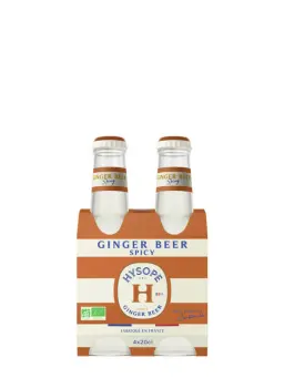 HYSOPE Ginger Beer pack de 4 Bio - visuel secondaire - Eau, Jus & Soda