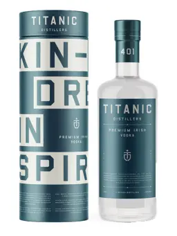 TITANIC DISTILLERS Premium Irish Vodka - secondary image - TAG grain vodkas