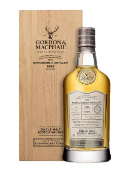 BUNNAHABHAIN 34 ans 1989 Refill American Hogshead Connoisseurs Choice Upper Gordon & Macphail - visuel secondaire - 34 ans
