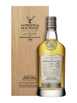 BUNNAHABHAIN 34 ans 1989 Refill American Hogshead Connoisseurs Choice Upper Gordon & Macphail - visuel secondaire - Les meilleures ventes de whiskies
