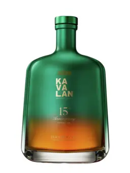 KAVALAN 15 ans 2009 15th Anniversary Ex-Bourbon Single Cask Strenght - visuel secondaire - Single cask - Monde
