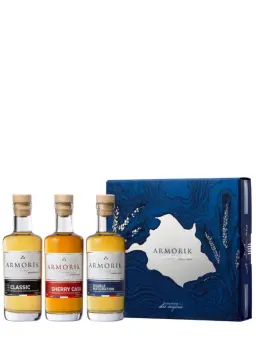 ARMORIK Coffret Coeur de Gamme 3 x 20 cl - visuel secondaire - Whiskies Français