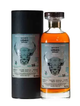 LEDAIG 16 ans 2005 Refill Sherry Butt Cask Strength Collection Limited Animal Edition No. 1 - secondary image - 2005