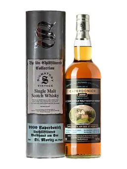 CAPERDONICH 21 ans 2000 Hogshead Cask Silent Still Cask Strength Collection Waldhaus AM SEE Label - secondary image - Dernières bouteilles à -15%