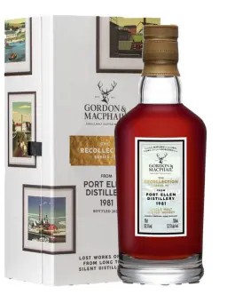 PORT ELLEN 42 ans 1981 REFILL SHERRY BUTT Recollection Gordon & Macphail - secondary image - Independent bottlers - Whisky