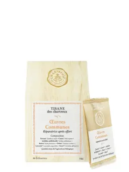 CHARTREUSE Tisane Œuvres Communes 20 infusettes BIO - visuel secondaire - Nature de produit