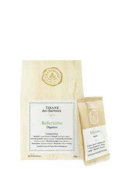 CHARTREUSE Tisane Réféctoire 20 infusettes BIO - visuel secondaire - CHARTREUSE