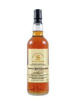 NORTH BRITISH 2009 100 Proof Signatory Vintage - secondary image - Single Grain