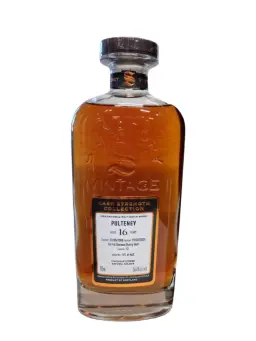 PULTENEY 16 ans 2008 1st fill Sherry butt Signatory Vintage - visuel secondaire - Sherry casks