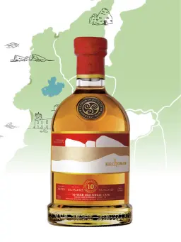 KILCHOMAN 10 ans 2015 Sleeping Giant Itinéraires - secondary image - Scotch single malt