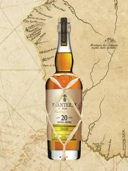 PLANTERAY RUM 20 ans 2005 Grand Arôme Itinéraires - secondary image - 2005