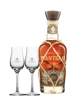 PLANTERAY RUM XO 20th Anniversary Coffret 2 verres - visuel secondaire - Les coffrets cadeaux